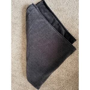 Chocolate brown, plush, throw blanket EUC